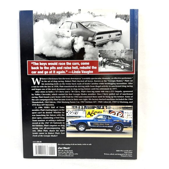 Hubert Platt Fast Fords Of The Georgia Shaker Book - Allen Platt/CarTech (2019) - Picture 2 of 12